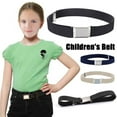 thumbnail image 1 of SSKFHGI Beige Children'S Belt Boys And Girls Elastic Belt Solid Color Pants Belt Adjustable Length Spot, 1 of 7