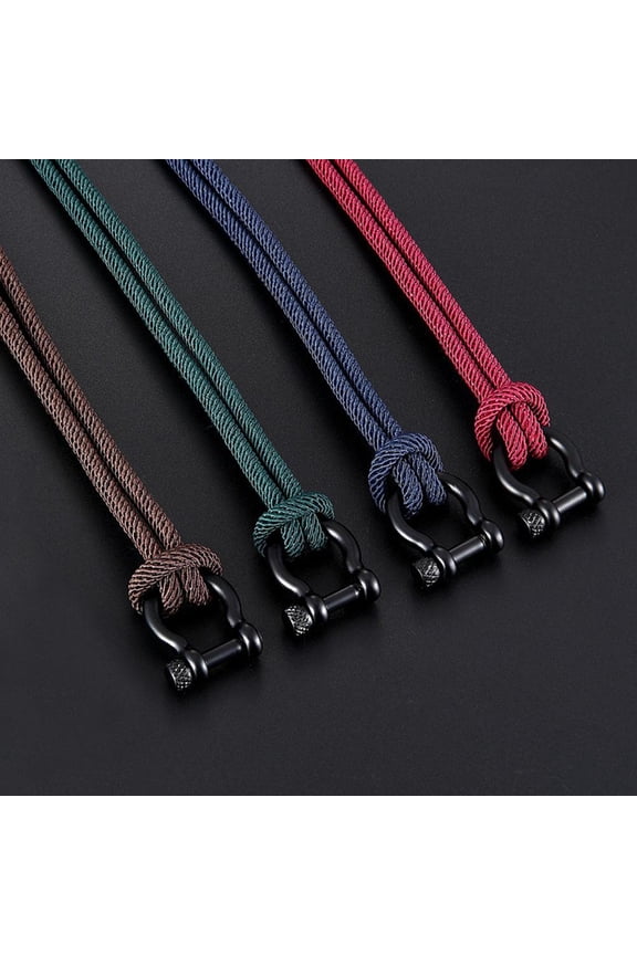 Black Milanese Beach Bracelet