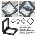 thumbnail image 1 of SSKFHGI Black With Base 14*14*2cm Pe Film Suspension Box Jewelry Rack Transparent Bracelet Storage Jewelry Display Stand Packaging Storage Box, 1 of 7