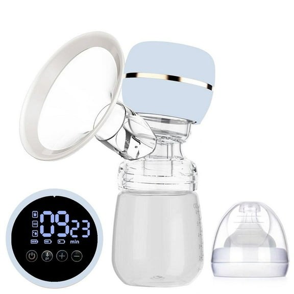 SSKFHGI Blue Integrated Electric Breast Pump Milking Breast Pump Fully Automatic Manual Silent Automatic Pregnant Women Postpartum
