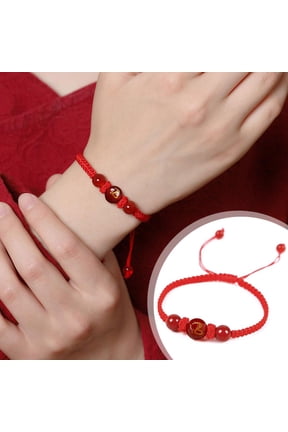 Chinese Feng Shui Lucky Red String Bracelet Good Luck Red String Rope Bracelet