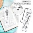 thumbnail image 1 of SSKFHGI Christian Bookmarks Gifts Religious Bible Verse Book Tassel Marker Pendant, 1 of 8