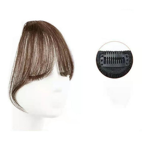 SSKFHGI Fake Bangs 3D French Bangs Wig Womens Forehead Hair C5K8 Curtain Head