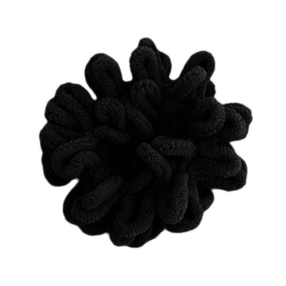 SSKFHGI Flods Plush Soft Elastic Hair Bands Ponytail Holder Elegant Hair Tie Accesso