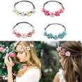 thumbnail image 1 of SSKFHGI Flower Headband Head Garland Hair Band Crown Wreath Festival Boho Hippy NICE, 1 of 1