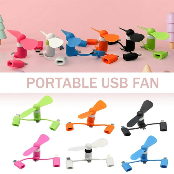 SSKFHGI For Android Travel For IPhone Phone Fan Mobile Phone Cooler Mini Portable