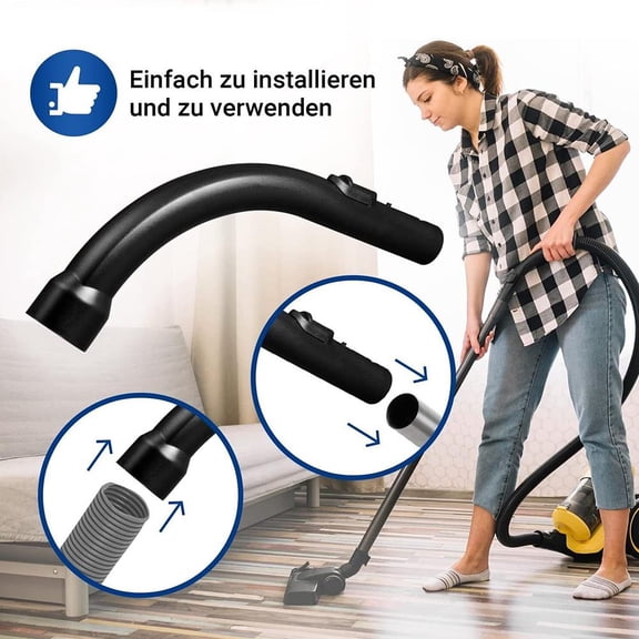 SSKFHGI For Miele Vacuum Cleaner Handle Handle Tube Handle 10008382 S8340 C3 Vac Pipe