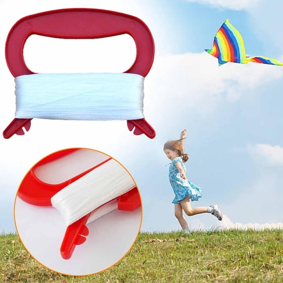 SSKFHGI Handle Color Random 50 Kite Wheel Line Flying Tool Flying Equipment Children'S Kite Kite Wheel Line
