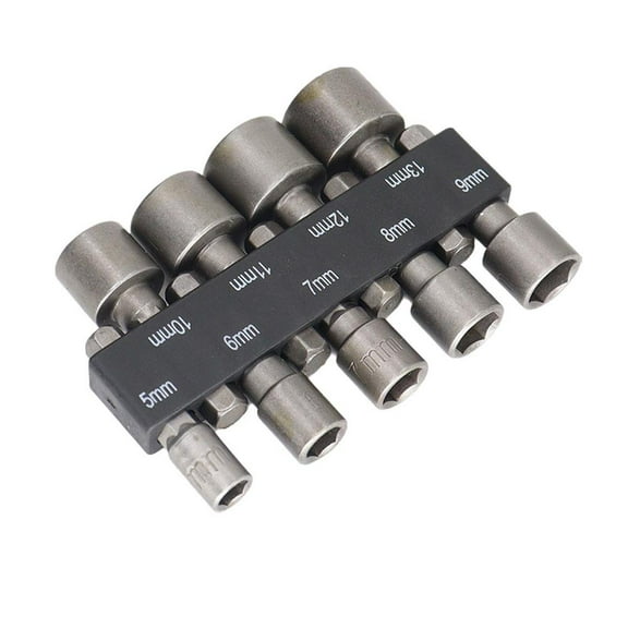SSKFHGI Hex Socket Sleeve Nozzles Nut Driver Set Power Nuts Driver Socket Screwdriver