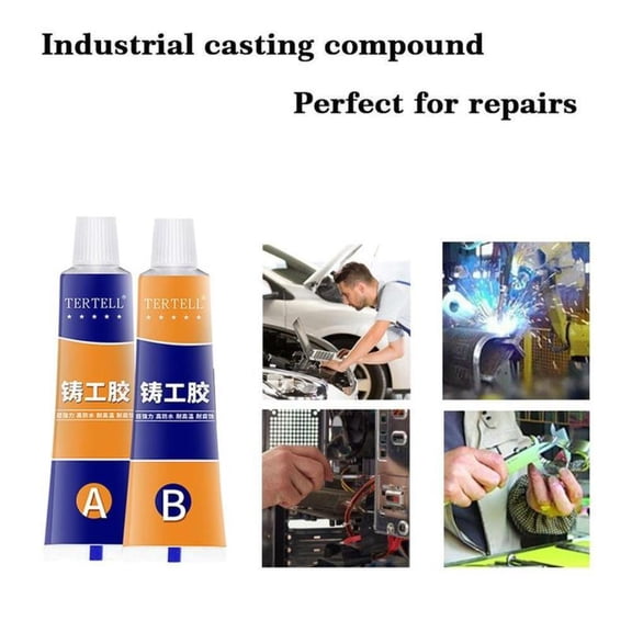 SSKFHGI Industrial Metal Repair Paste Glue Heat Resistance Cold P6 Adhesive H8T4