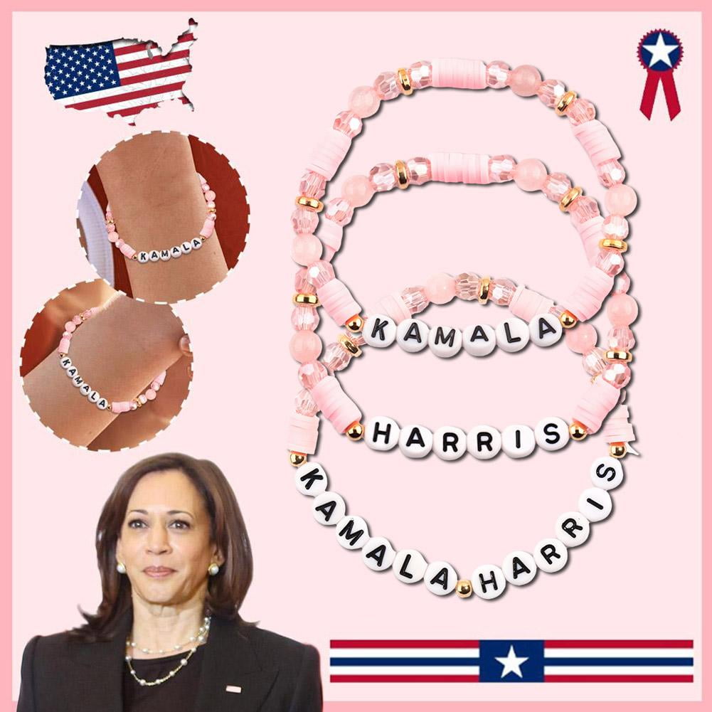 SSKFHGI Kamala Harris 2024 Bracelets Merch Kamala Harris Merchandise