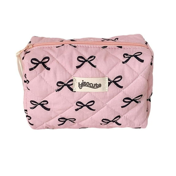 SSKFHGI Large Capacity Bow Cosmetic Bag Portable Washing Bag B1X0 Makeup Bag