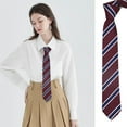 thumbnail image 1 of SSKFHGI Long sleeve Shirts AgeReducing Striped Tie White Shirts Lot A5, 1 of 8