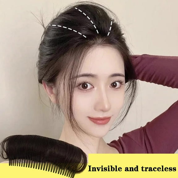 SSKFHGI Magic Invisible Hair Volume Increase Bun Maker Fluffy Clip Pad Puff Sponge