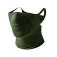 thumbnail image 1 of SSKFHGI Military Green (Mask Type) (B)$Summer Motorcycle Riding Mask Windproof Ear Hanging Facekini Ice Silk Sunscreen Face Towel Driving Anti-Ultraviolet Scarf, 1 of 1