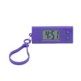 thumbnail image 1 of SSKFHGI Purple (B)$ Small Pocket Watch Exam Watch Backpack Buckle Key Timer Mini Electronic Clock Triangle Electronic Watch, 1 of 4