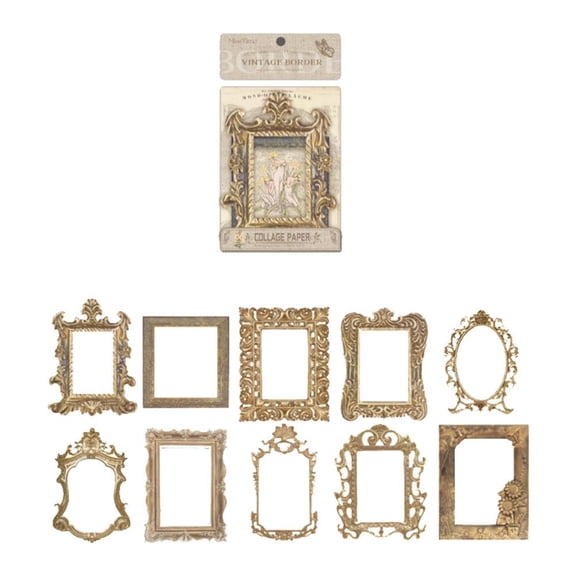 SSKFHGI Retro Frame HollowOut Square Round Shape Picture Frames K8F1 1 Collage