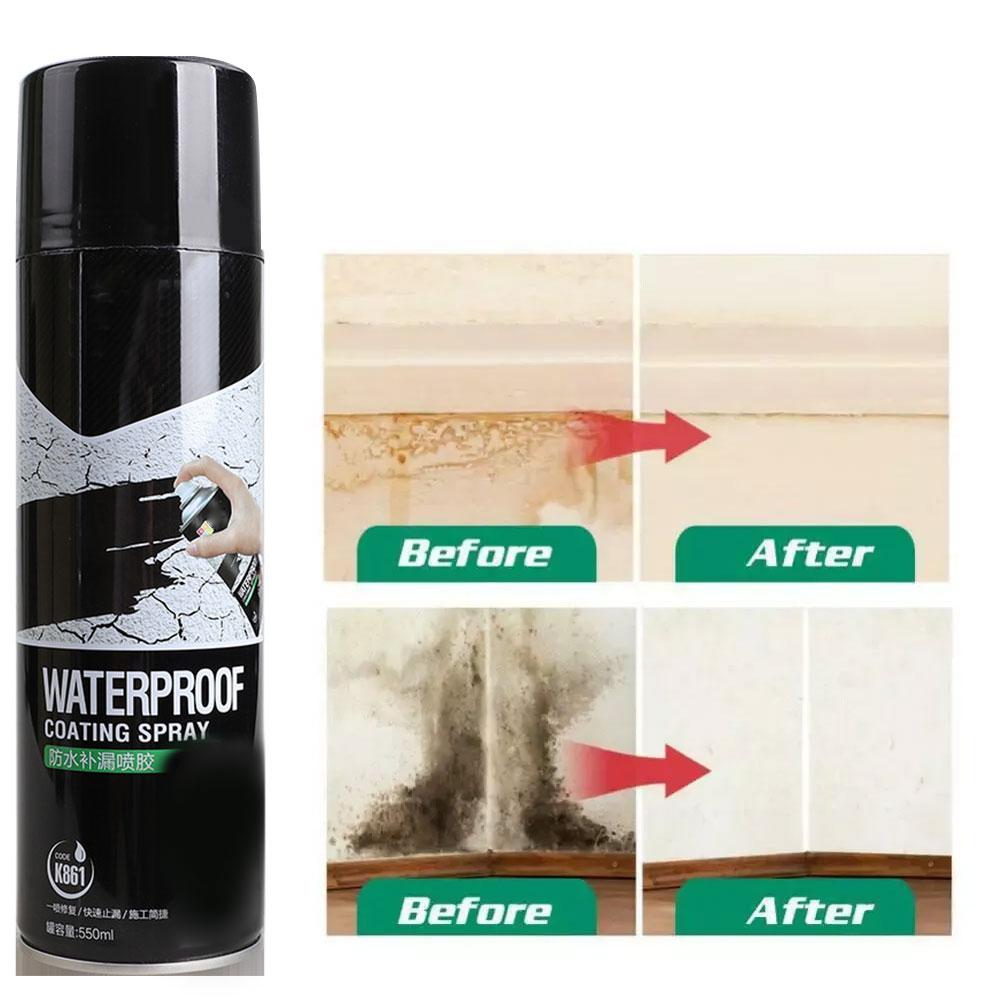 SSKFHGI Stop That Leak Spray Sealant Mastic Gutter Roof Repair Seal Fix