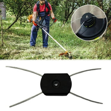 Grass Trimmer Head Steel Wire Wheel Head Upgraded Universal Weed Brush Removal Moss Rust Fit Gasoline Brushcutter 1 2pcs 5 5inch 3claws 1pcs