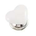 thumbnail image 1 of SSKFHGI Toilet Press ButtonSimple Love Heart Shaped Colorful Ceramic Toilet Tank Button AidHeart Shaped Toilet Press Button Assistant Heart Shaped Press Tank Push Switch Toilet Bathing Room Decor, 1 of 8