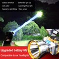 thumbnail image 1 of SSKFHGI Tp90 Yellow Light (Full Set In Color Box) Led Headlamp Head-Mounted Strong Light Rechargeable Super Bright Night Fishing Outdoor Construction Site Burst Bright Long-Range Mining Lamp, 1 of 7