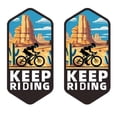 thumbnail image 1 of Type B - Two [6.5Cm] Phfg07174 Bicycle Stickers Top Tube Crossbeam Personalized Stickers Decorative Road Bike Mountain Bike Bicycle Frame Waterproof Stickers Other, 1 of 8
