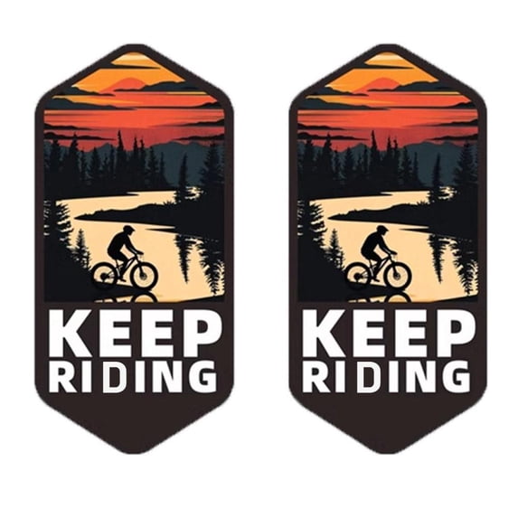 Type C - Two [6.5Cm] Phfg07175 Bicycle Stickers Top Tube Crossbeam Personalized Stickers Decorative Road Bike Mountain Bike Bicycle Frame Waterproof Stickers Other