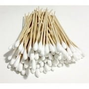 SSKFHGI UK 100Pc Wattestbchen Applikator Wattestbchen 6 Extra Holz Q0US Sturd