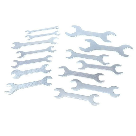 SSKFHGI Universal Ultrathin Double Open End Wrench Spanner Auto Repair Tools