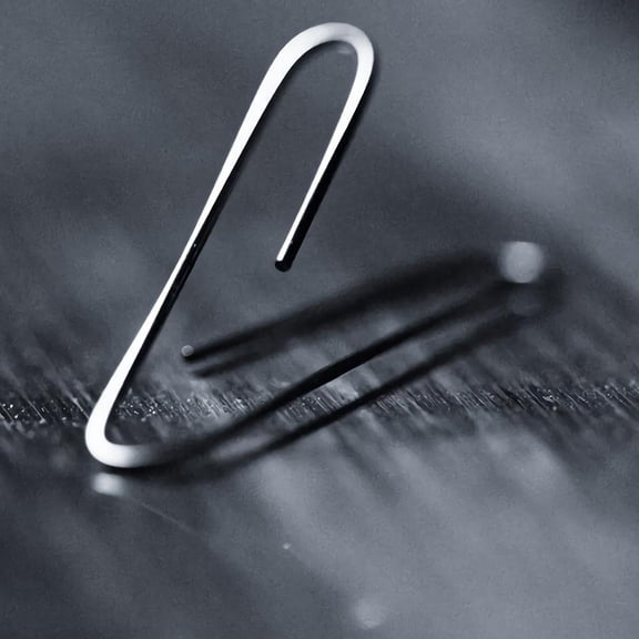 SSKFHGI WAGA Self Bending Paperclip Wire Magic Trick Paper Clip Magic Memory Shift Shape