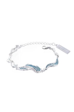 Wave Bracelet Female Cold Wind Niche Advanced Design Best Senses O7Y6