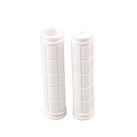 SSKFHGI White (A)$Bicycle Handlebar Cover Colorful Soft Rubber Bicycle Handlebar Gloves Fixed Handlebar Cycling Non-Slip Bicycle Accessories