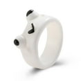 thumbnail image 1 of SSKFHGI White Frog Ring Small Frog Ring Jewelry Box Earring Ring Box, 1 of 1
