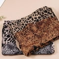 thumbnail image 1 of SSKFHGI Women Ladies Leopard Print Soft Chiffon Shawl Neck Long Wrap Scarf 15048, 1 of 8