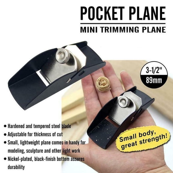 SSKFHGI Woodworking Mini Wood Trimming Plane Hand Planer Carpenter Cutting7