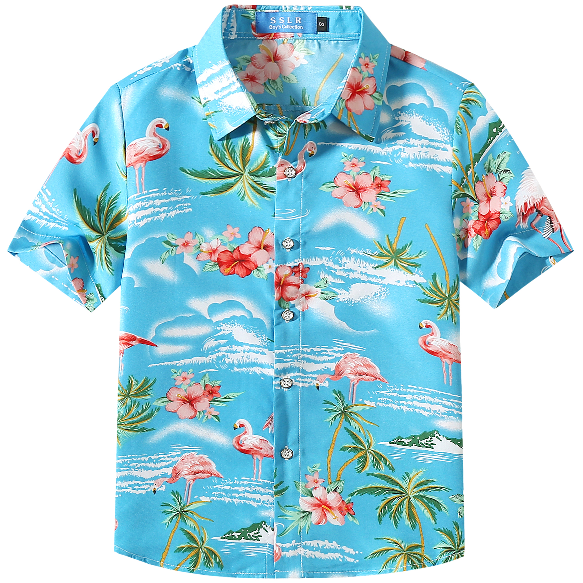 Boys S/S Hawaiian Shirt