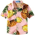 thumbnail image 1 of SSLR Big Boys Hawaiian Shirt 100% Cotton Short Sleeve Casual Button Down Shirts, 1 of 7