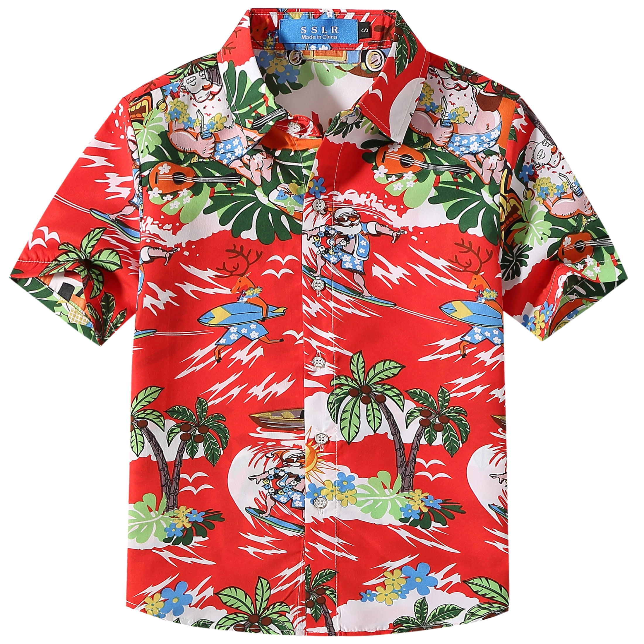 ugly hawaiian christmas shirts