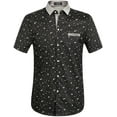 thumbnail image 1 of SSLR Dress Shirts for Mens Casual Button Down Shirts Cotton Short Sleeve Shirts, 1 of 8