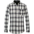 thumbnail image 1 of SSLR Flannel Shirt for Men Long Sleeve Button Down Shirt Plaid Casual Jacket, 1 of 8