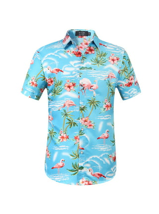 How Silk and Cotton Hawaiian Shirts Move in Light Wind 