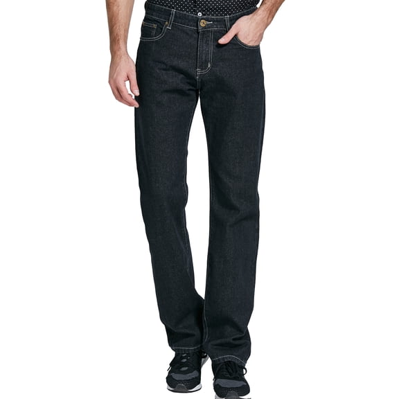 SSLR Men's Straight Fit Jeans