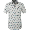 thumbnail image 1 of SSLR Mens Casual Button Down Shirts Printed Short Sleeve Shirts, 1 of 5