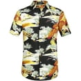 thumbnail image 1 of SSLR Mens Hawaiian Shirts Causal Short Sleeve Button Down Shirts, 1 of 7