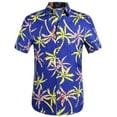thumbnail image 1 of SSLR Mens Hawaiian Shirts Causal Short Sleeve Button Down Shirts, 1 of 6