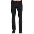thumbnail image 1 of SSLR Mens Regular Fit Jeans Black Stretch Denim Jeans, 1 of 7