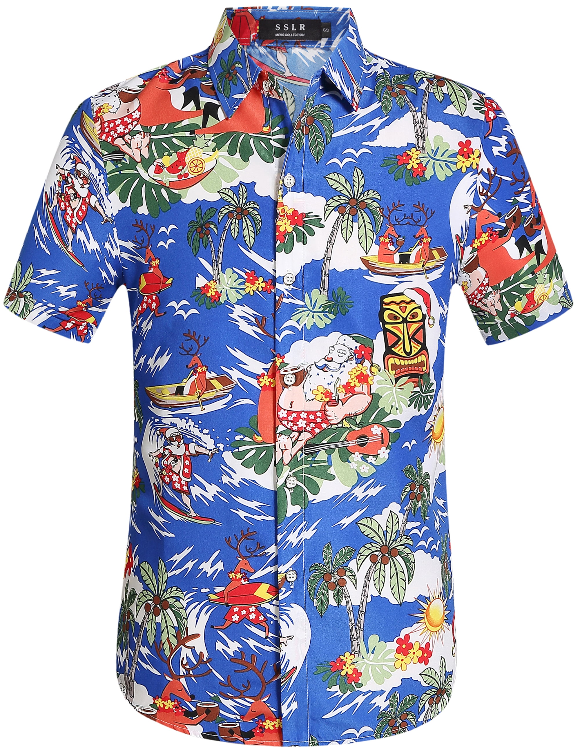 ugly hawaiian christmas shirts