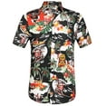 thumbnail image 1 of SSLR Mens Santa Claus Party Tropical Ugly Hawaiian Christmas Shirts, 1 of 8