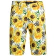 thumbnail image 1 of SSLR Mens Shorts Causal Flat Front Hawaiian Summer Shorts, 1 of 8