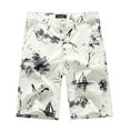 thumbnail image 1 of SSLR Mens Shorts Causal Flat Front Hawaiian Summer Shorts, 1 of 7